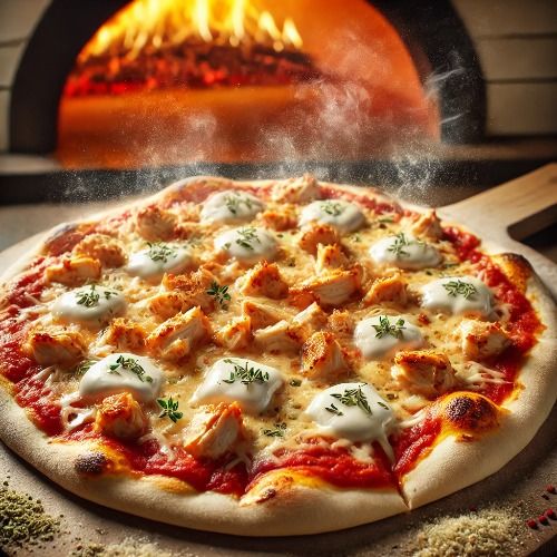 PIZZA FRANGO CATUPIRY MEDIA (4 FATIAS)