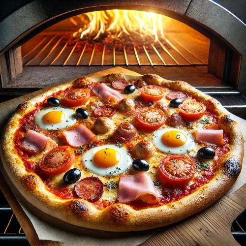 PIZZA PORTUGUESA MEDIA (4 FATIAS)
